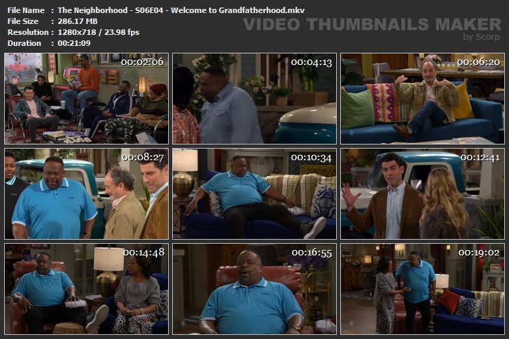 The Neighborhood - S06E04 - Welcome to Grandfatherhood.mkv