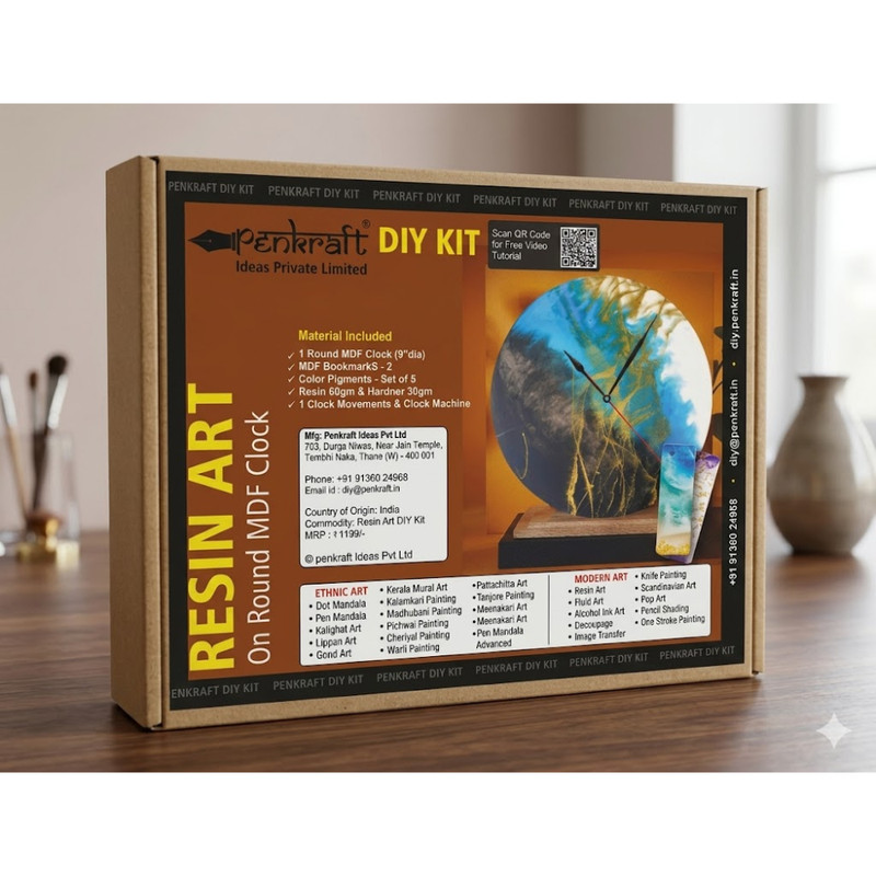 ResinArtonRoundClockDIYKit