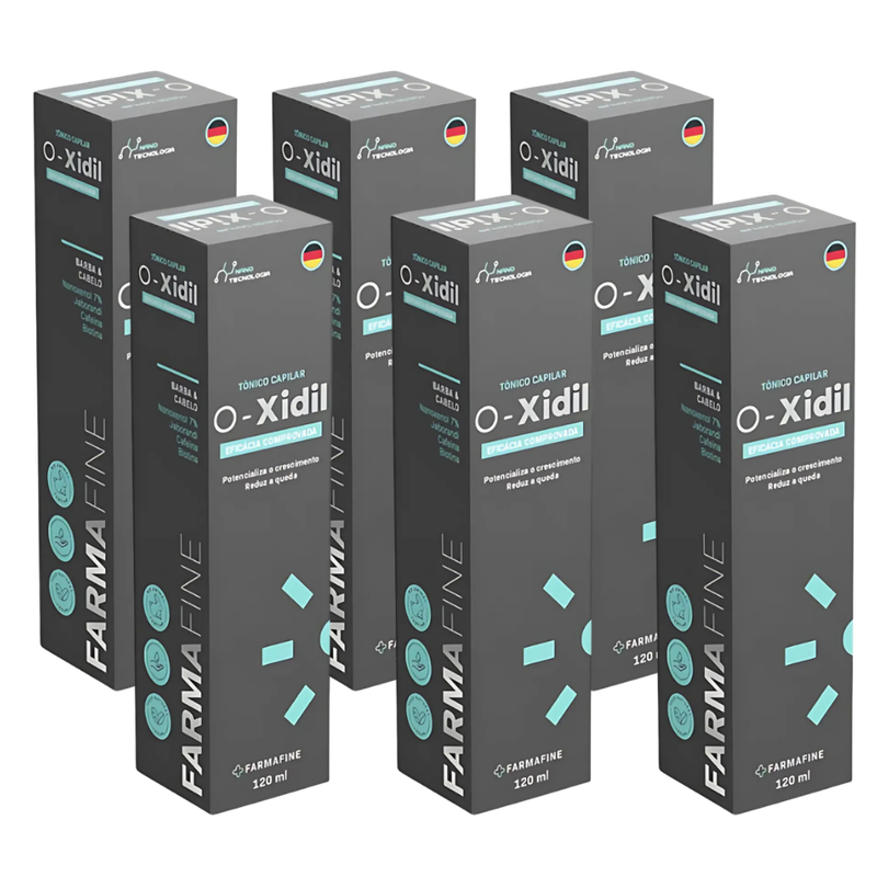 6 Frascos O-Xidil