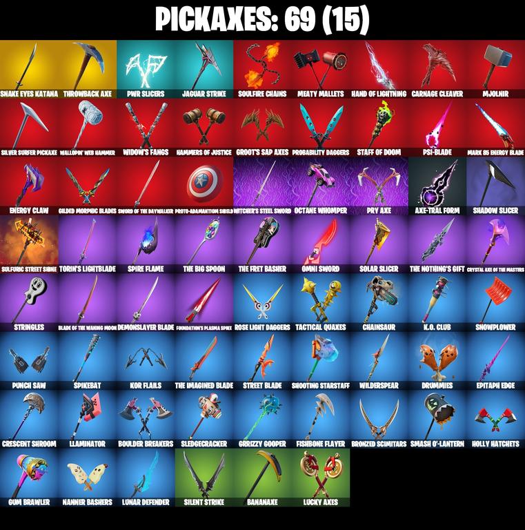 pickaxes comp