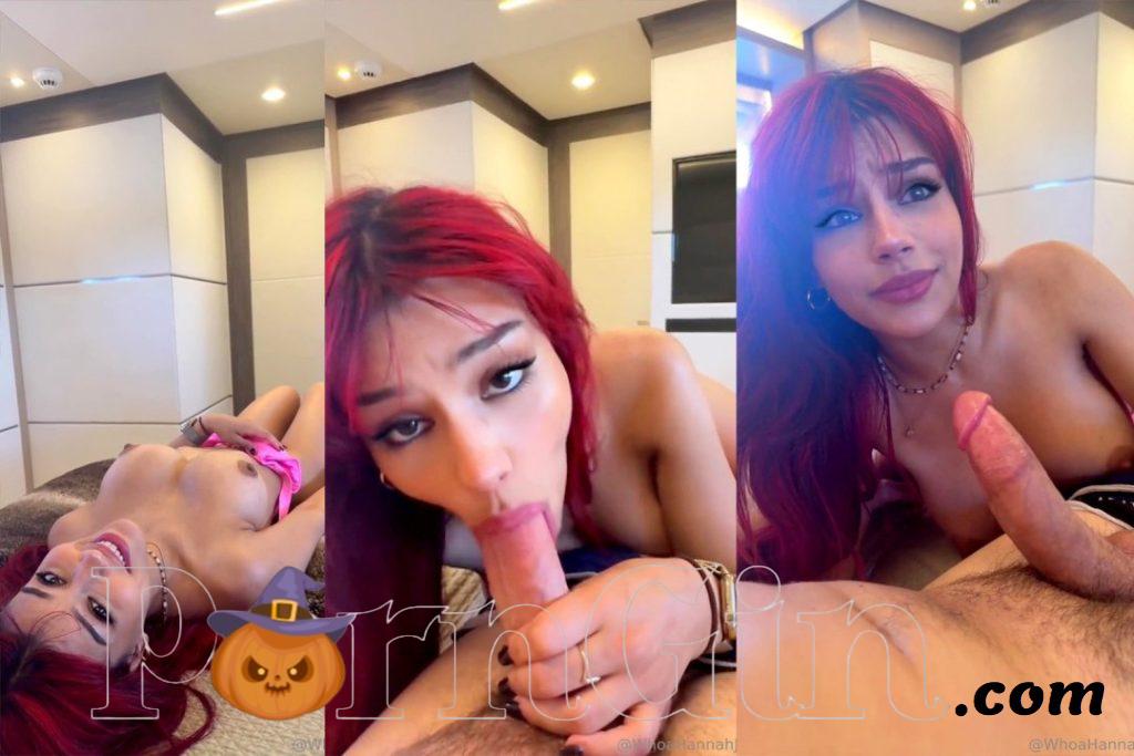 WhoAHannahJo Sucking Cock Cruise Ship Video Leaked