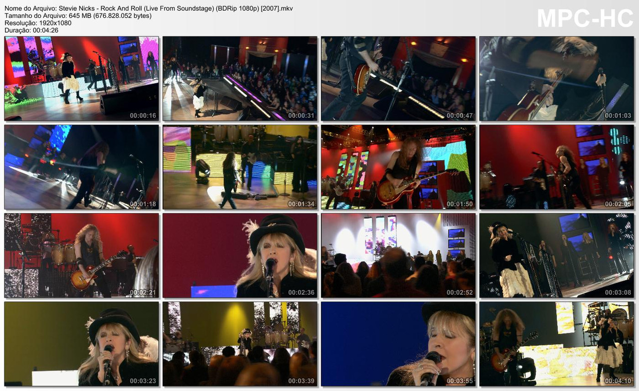 Stevie Nicks - Rock And Roll (Live From Soundstage) (BDRip 1080p) [2007]
