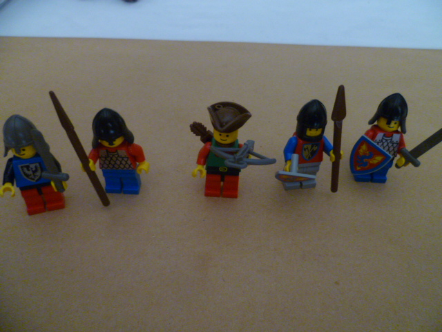 cavalieri e omini Figure-lego-castello-007