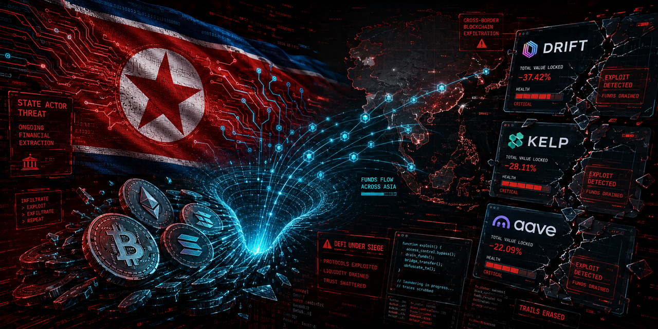 AI + North Korea: US$ 600 Milhões Roubados em DeFi em Apenas Um Mês