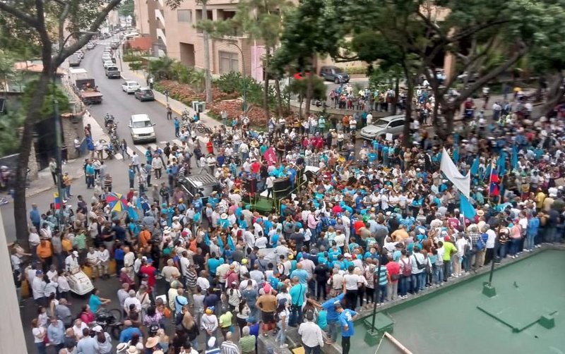 Machado - Con pocos seguidores, María Corina Machado inscribió su candidatura a las primarias opositoras 2023-6-23-17-48-55