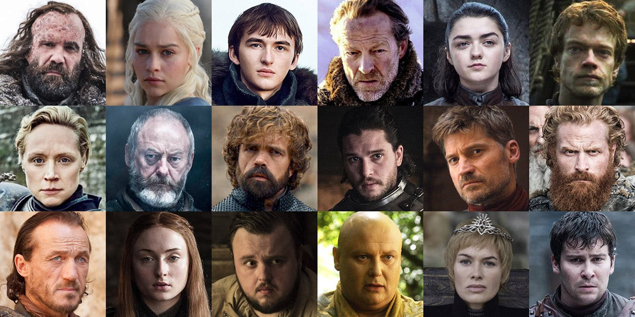 Cast and Characters of GOT