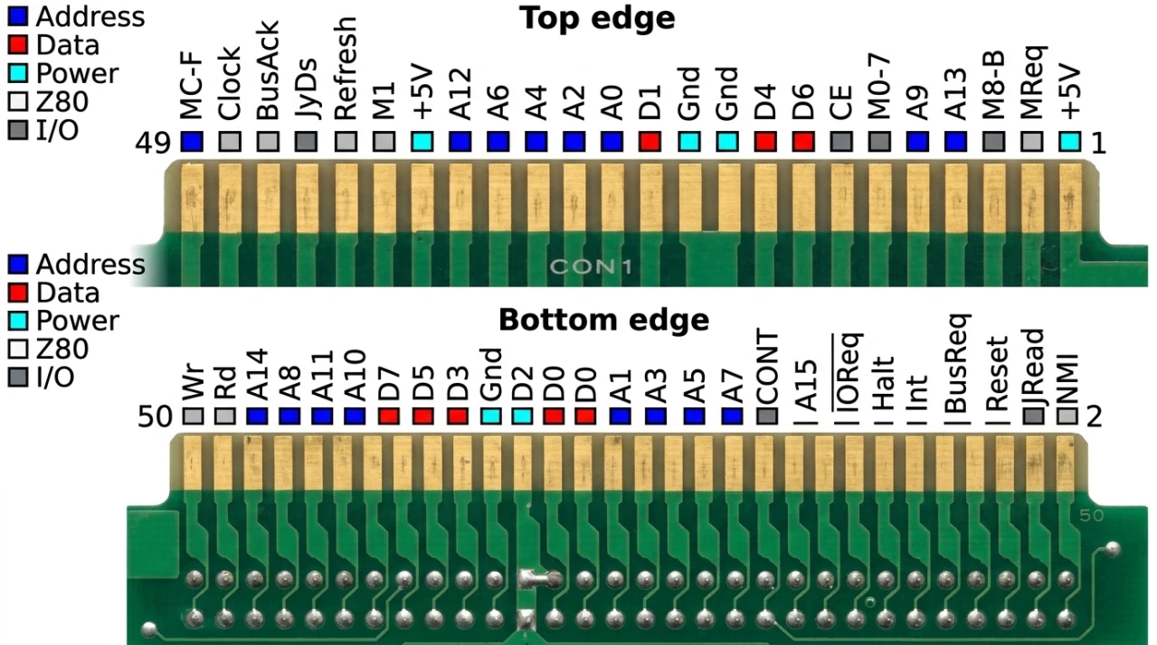Diagram pinout dan arsitektur SLOT 1