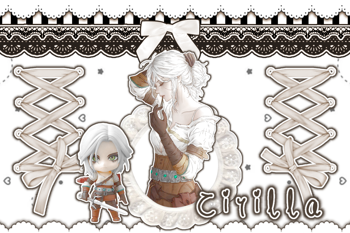 " Cirilla " || ac is @artelsia on twt - graphic nf2u