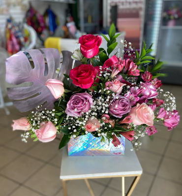 Arreglo floral para cumpleaños