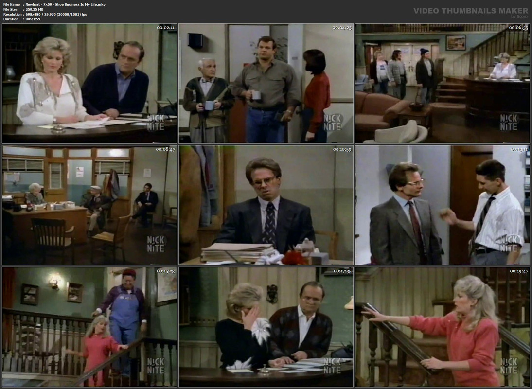 Newhart - 7x09 - Shoe Business Is My Life.mkv