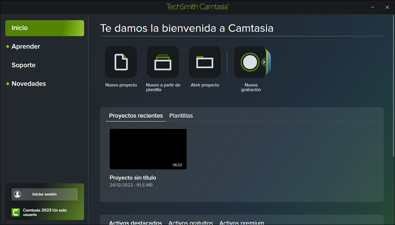 TechSmith Camtasia Studio 2023 v23.4.1 Build 50334 [Multilenguaje (Español)][Grabación y edición ... 2