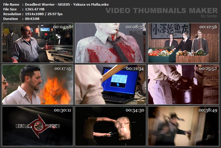 Deadliest Warrior - S01E05 - Yakuza vs Mafia.mkv