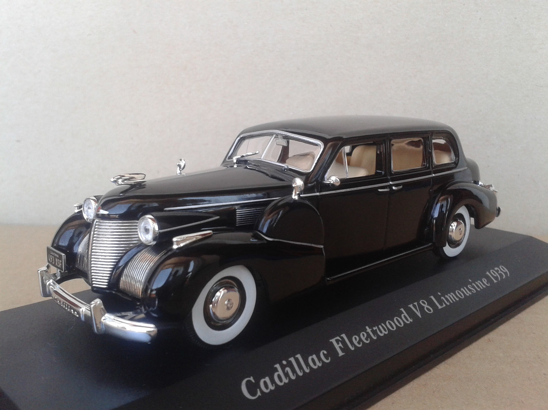 1939 Cadillac Serie 75 V8 Fleetwood Limousine (Ixo – nº46 Los Más Bellos Coches De Época) (2)