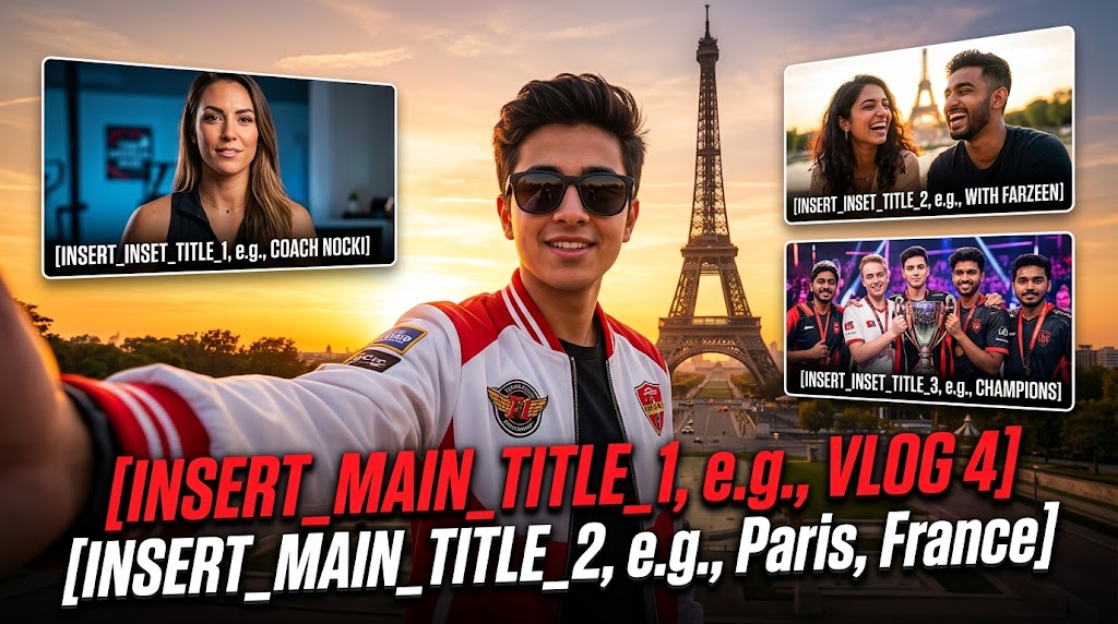 AI-generated example result for the youtube-thumbnail prompt: Travel YouTube Thumbnail AI Prompt #177 – Single-Scene Composition