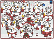 Canine Emotes - Numbered