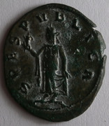 Antoniniano de Valeriano II. SPES PVBLICA. Antioquía. 9-CC43498-32-E7-446-E-9986-17361392-D785