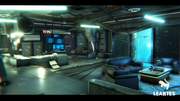 Living Room (CyberPunk _ Sci - Fi Apartment Interior Environment Kitbash in Unity, Leartes Studios)