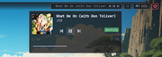 Media widget preview