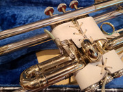 King 1965 Super 20 Silvertone Trumpet DB sn 414124 (2)