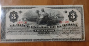 3 pesos 1879 Banco Español de la Habana 3-pesos-anverso