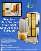 Premium 1BHK Service Apartment Near Artemis Gurgaon