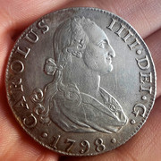 8 Reales 1798. Carlos IV. Madrid 20181207-125158-1