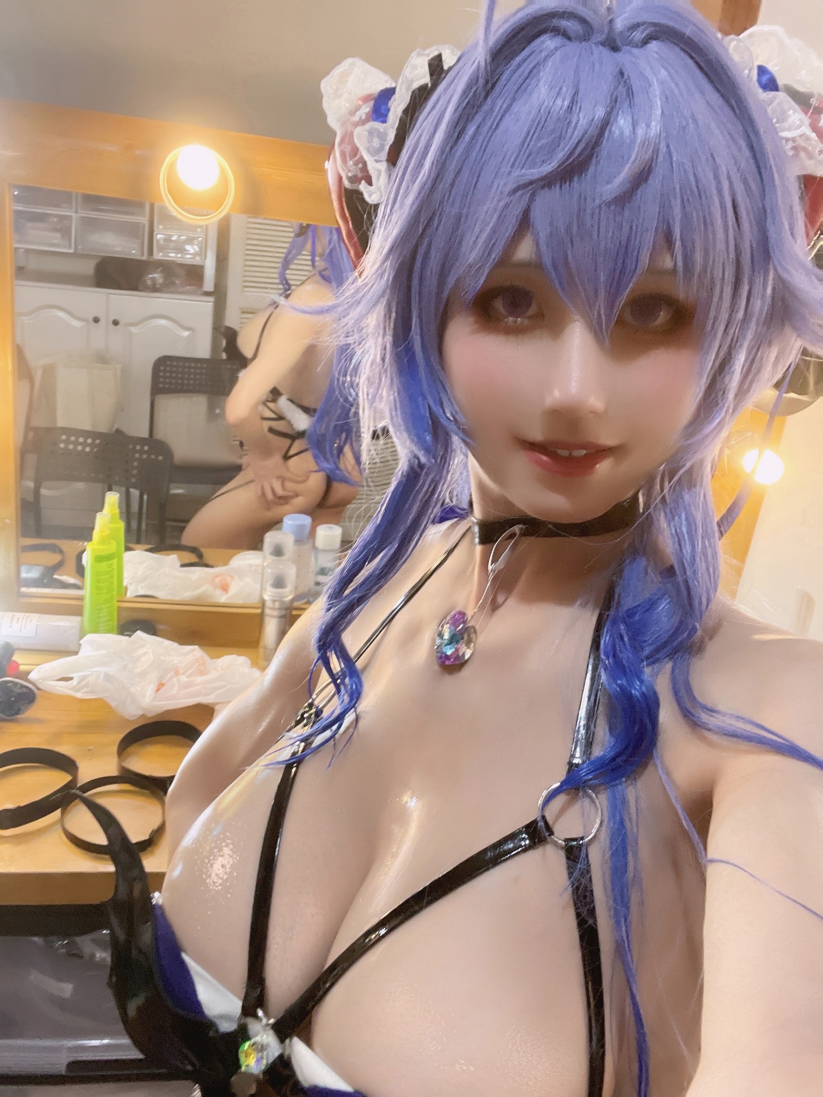 桜满三时 – 原神 甘雨魅魔写真照[130P-1.21G]插图6