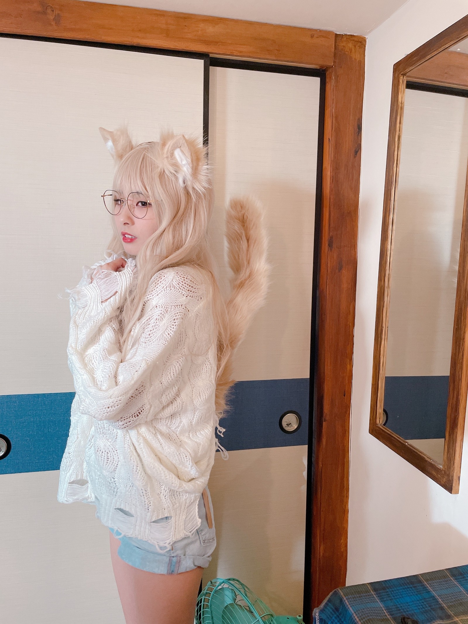 泥泥汝 猫女 主题 Cosplay 写真＋视频合集｜高质量图集（372P｜12V｜1.09GB）插图3