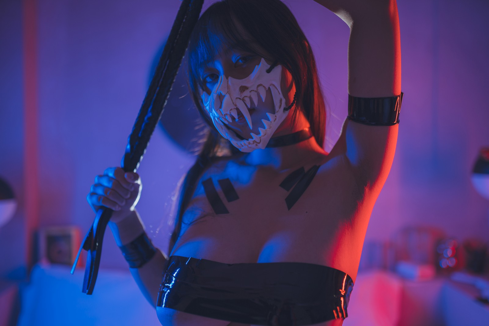 浅安安 黑胶带 写真集 – 创意主题 高清写真 [44P-710MB]插图2