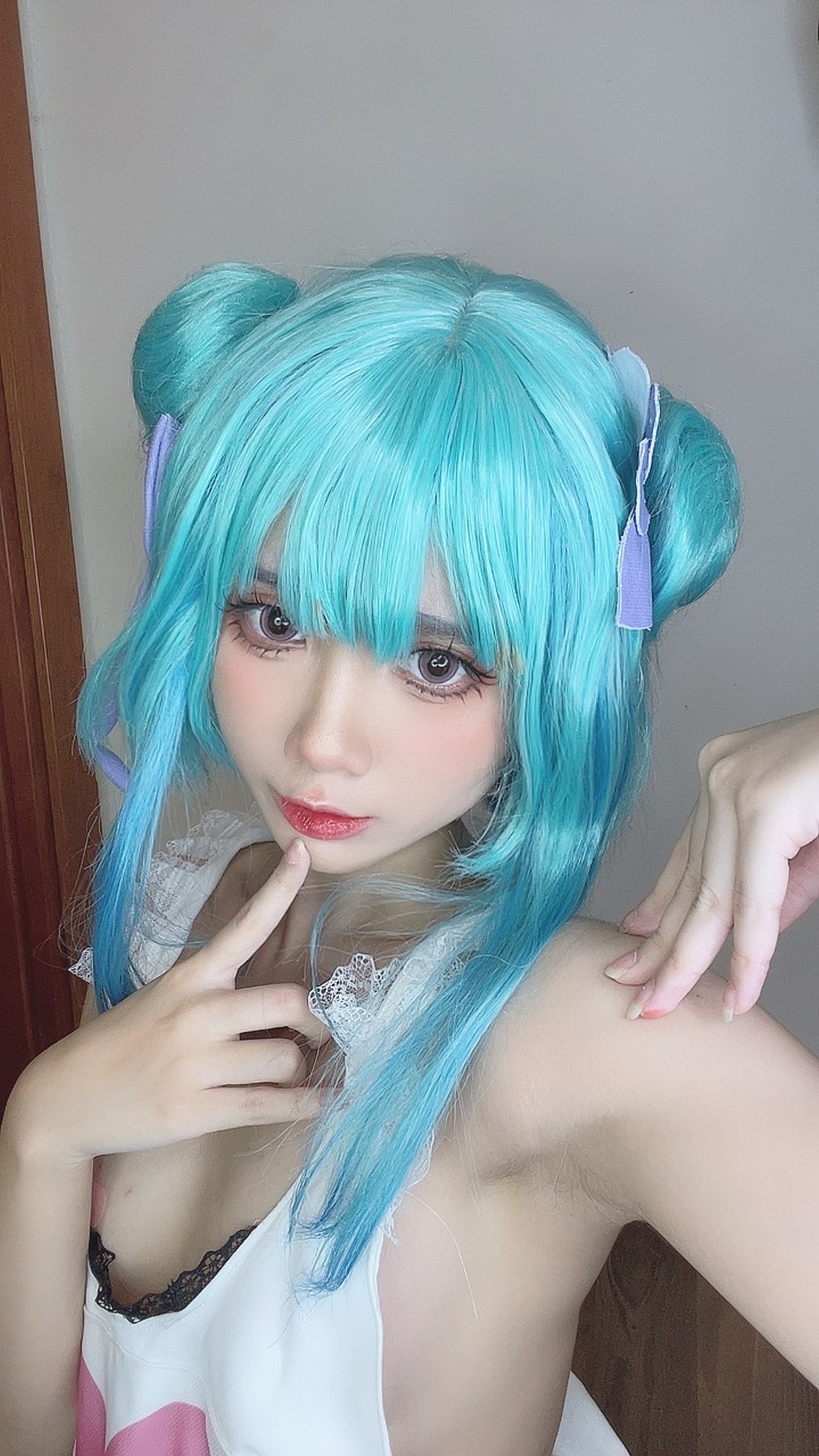 PoppaChan Uruha Rushia Cosplay (Hololive) – 107 Photos 608MB插图1