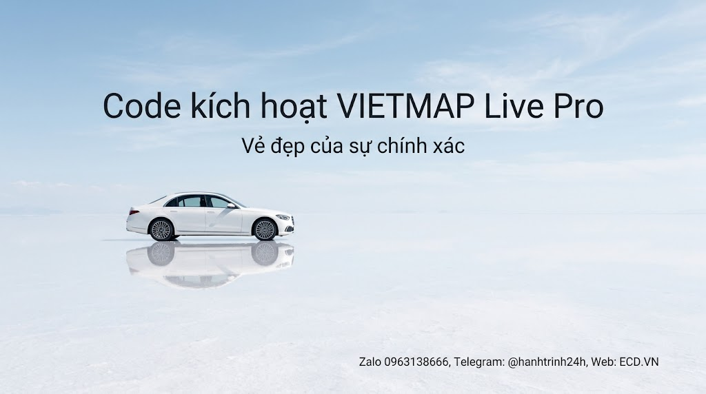 code kích hoạt vietmap live pro