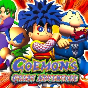 Goemon's Great Adventure box art