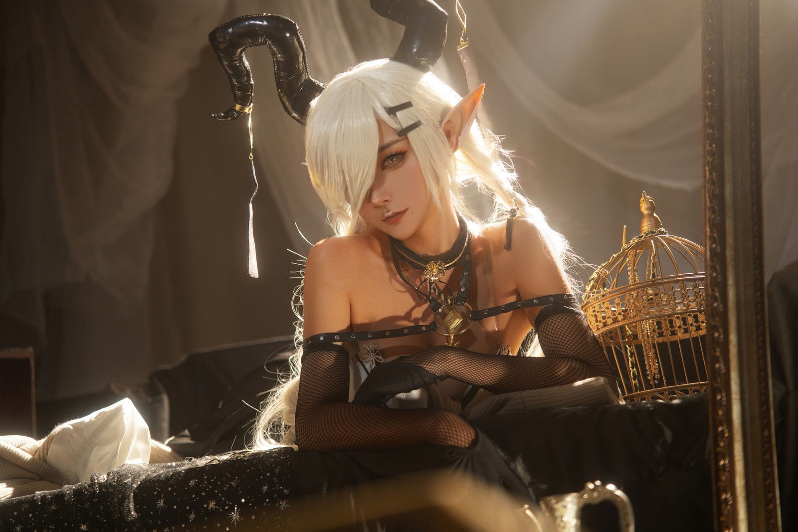 Seya-狮砸 – 碧蓝航线 尾张魔王 Cos 高清写真（12P-156MB）插图1