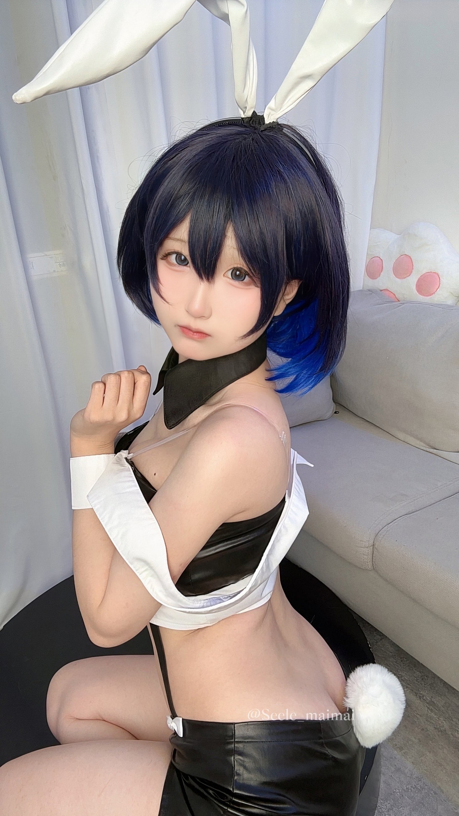 Seele麦麦兔女郎希儿 Cosplay 写真集｜崩坏3高质量高清图包（83P-147.3M）插图9