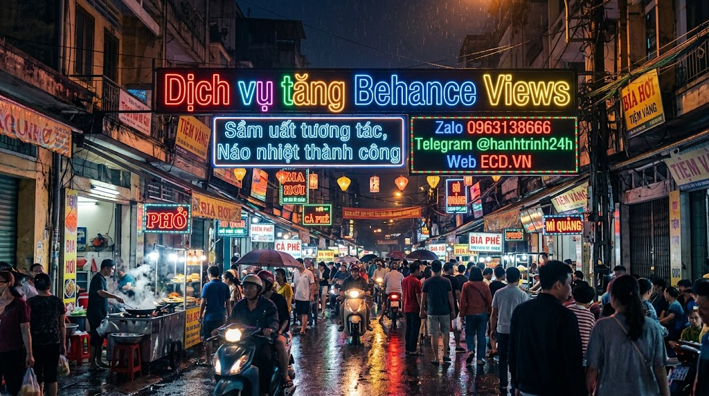 tăng behance views an toàn project behance