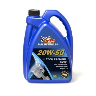 Gulf Western Hi Tech Premium 20w50 – 1 Litre