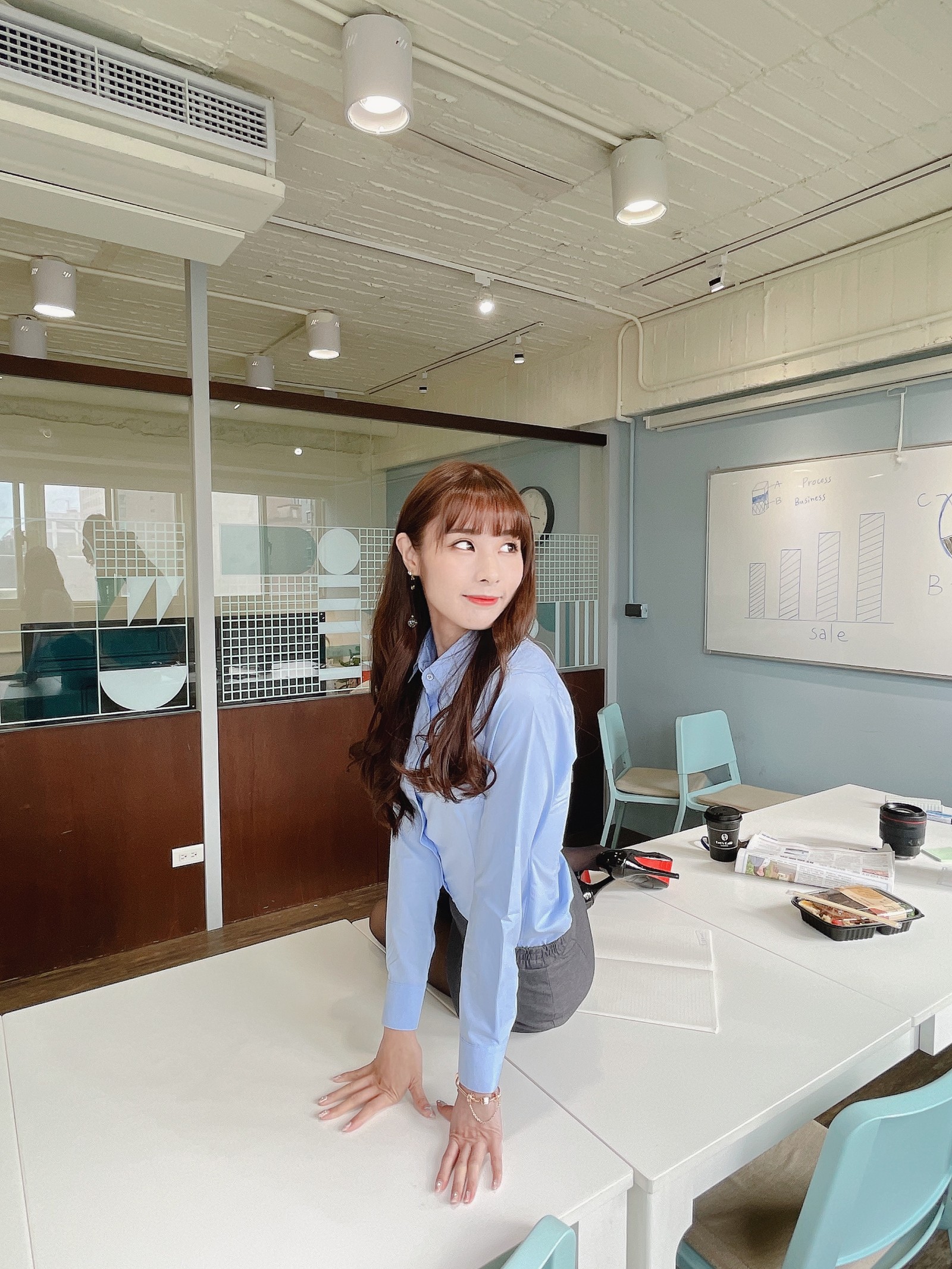 泥泥汝 OL 女郎 B 主题 写真＋视频合集｜高人气职业风作品（350P｜12V｜840MB）插图5