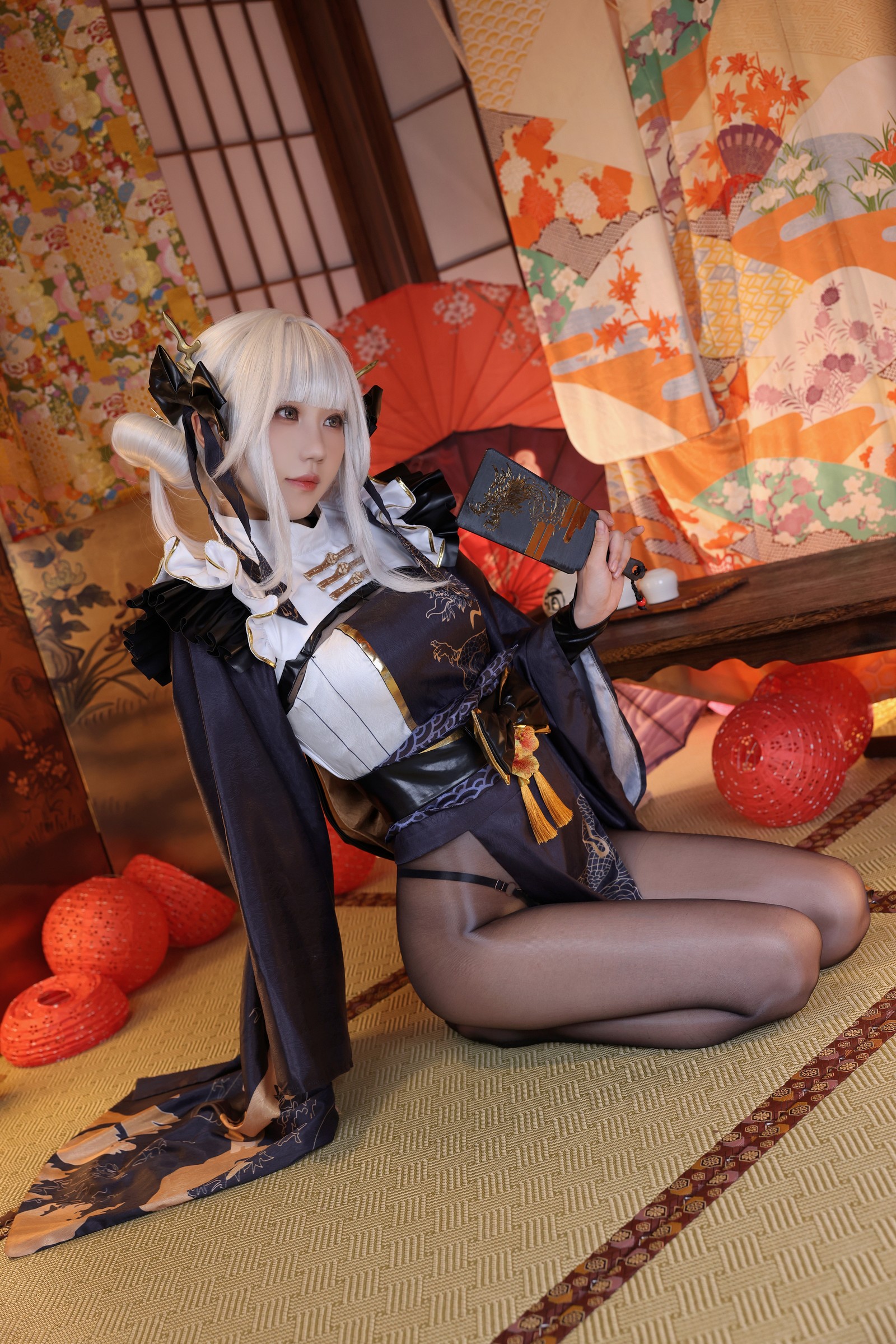 无影喵喵 NIKKE 胜利女神 布兰儿 Cosplay 写真＋视频合集｜高清大图（100P｜7V｜3.06GB）插图3