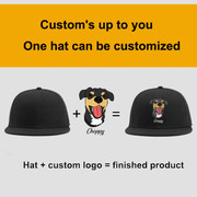 Custom Unisex Polyester Baseball Cap Front View