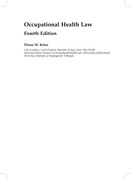 Occupational Health Law, Fourth Edition