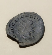 Antoniniano de Claudio II. FELICITAS AVG. Felicitas estante a izq. Roma. 23a