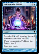 To Know the Future