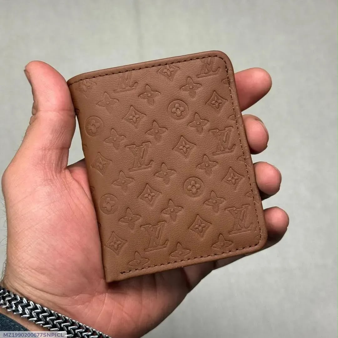 Open Wallet Card Slots & Coin Zipper
