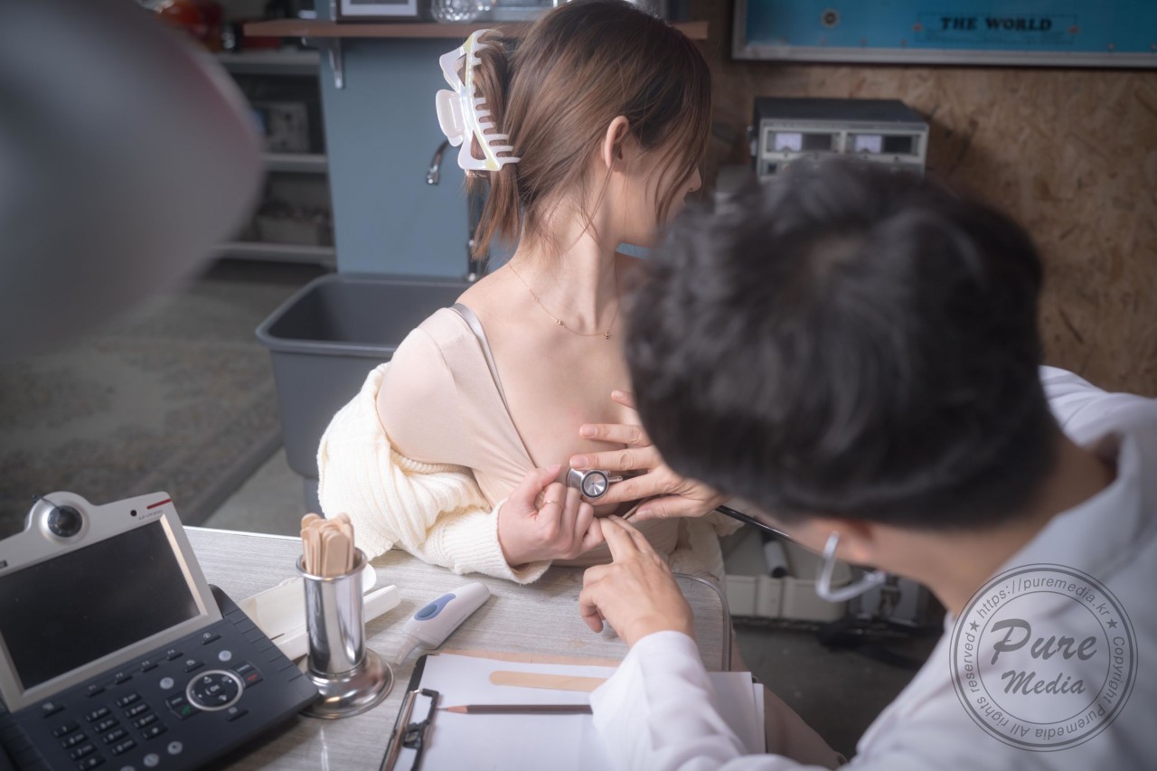 Yeha（예하）《浅色系针织长裙》写真，夜晚街道，温柔与氛围感美女欣赏插图7