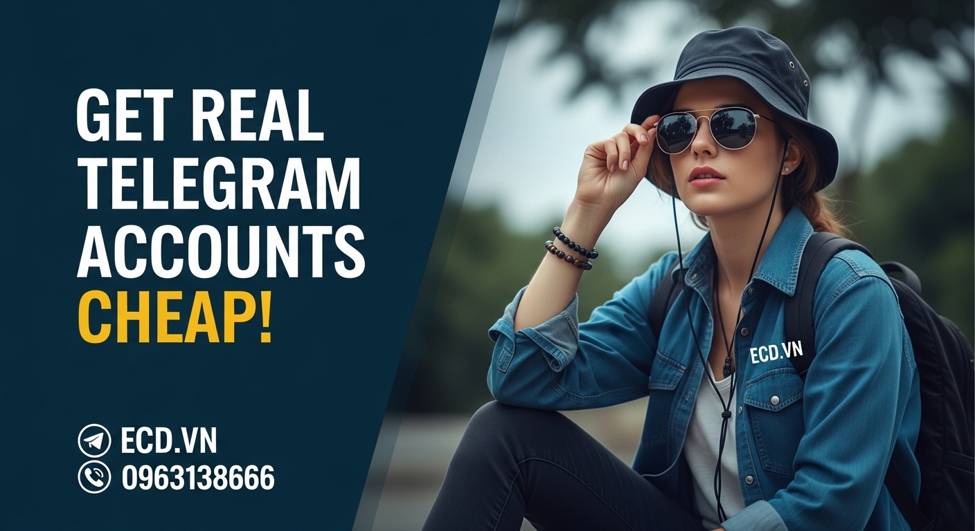 telegram account giá sỉ
