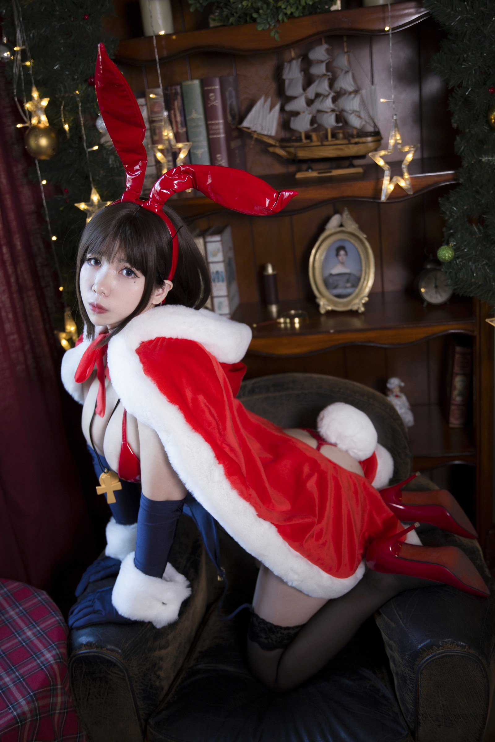 Meroko_魅瞳 – 魔太郎兔女郎 Cos 写真（24P-299.8M）兔女郎主题性感高清图包插图5