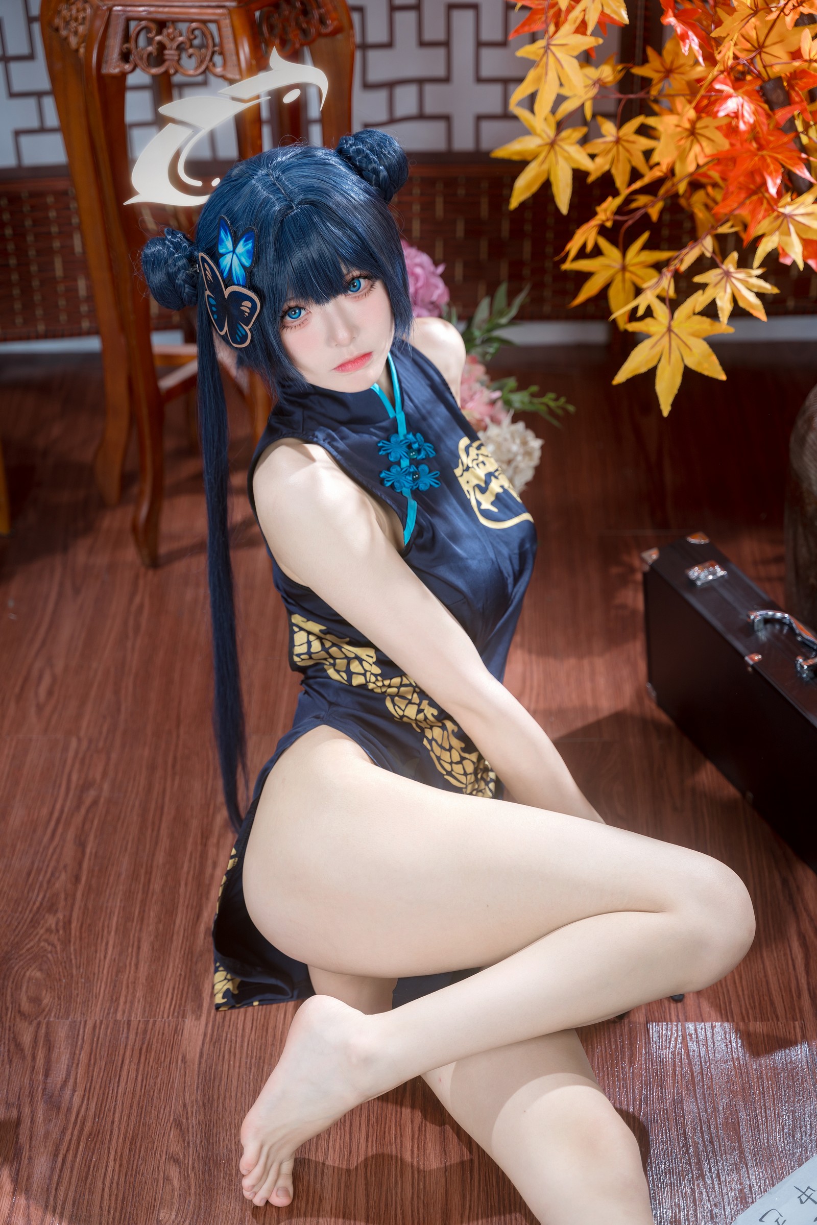 九柒喵 – 碧蓝档案 妃咲 Cos 高分辨率写真（28P-137M）蓝档案角色合集插图4