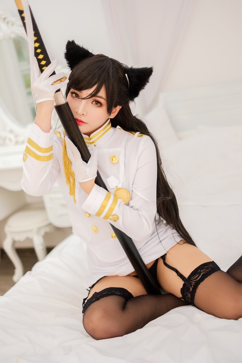 MiMi Chan 爱宕 Atago Cosplay 碧蓝航线写真图集【14P-67.8M】插图1