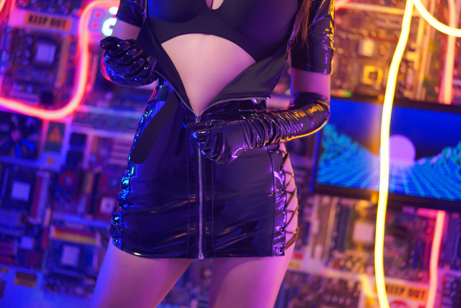 Neko-薇薇 暗黑护士 Cosplay 写真＋视频合集｜高清大图（54P｜5V｜543MB）插图2