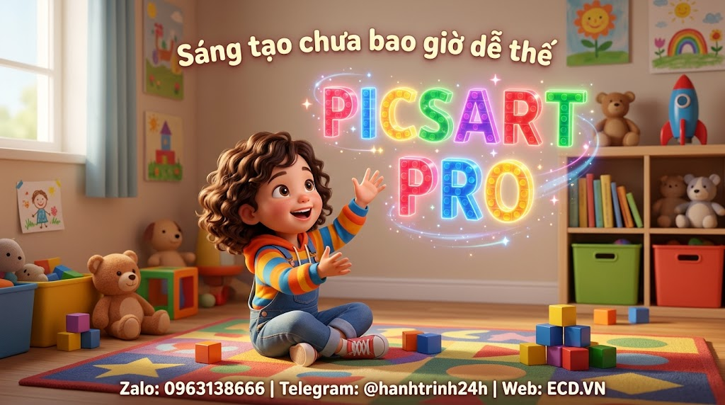 dịch vụ picsart pro 24h